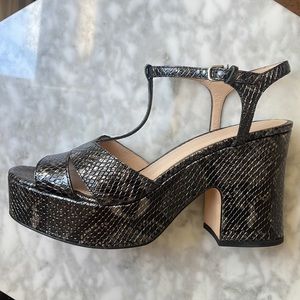 ‼️Excellent Condition‼️ Pour La Victoire leather platform sandals in 8.5